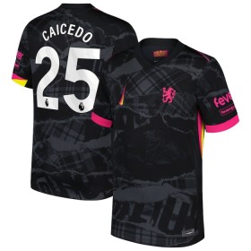 Camiseta de fútbol Chelsea Caicedo 25 3ª equipación 2024-25